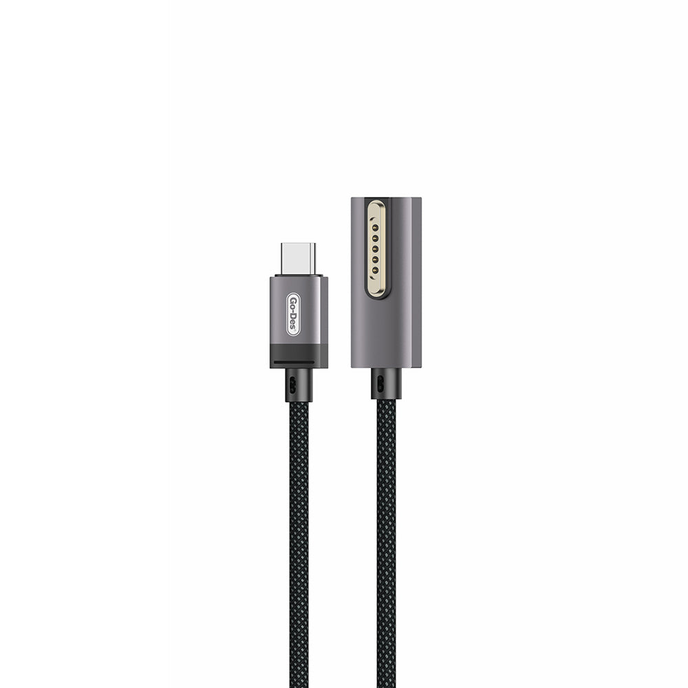 Go Des GD-UC808 Type-C to Magsafe 140W 2 Metre Macbook Şarj Kablosu Go Des GD-UC808 Type-C to Magsafe 140W 2 Metre Macbook Şarj Kablosu